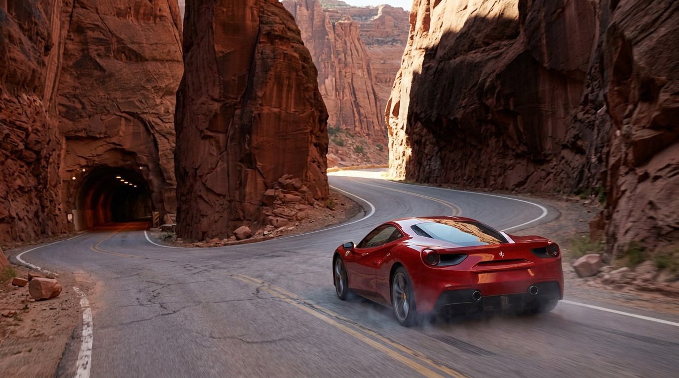 FOLLOW canyon road