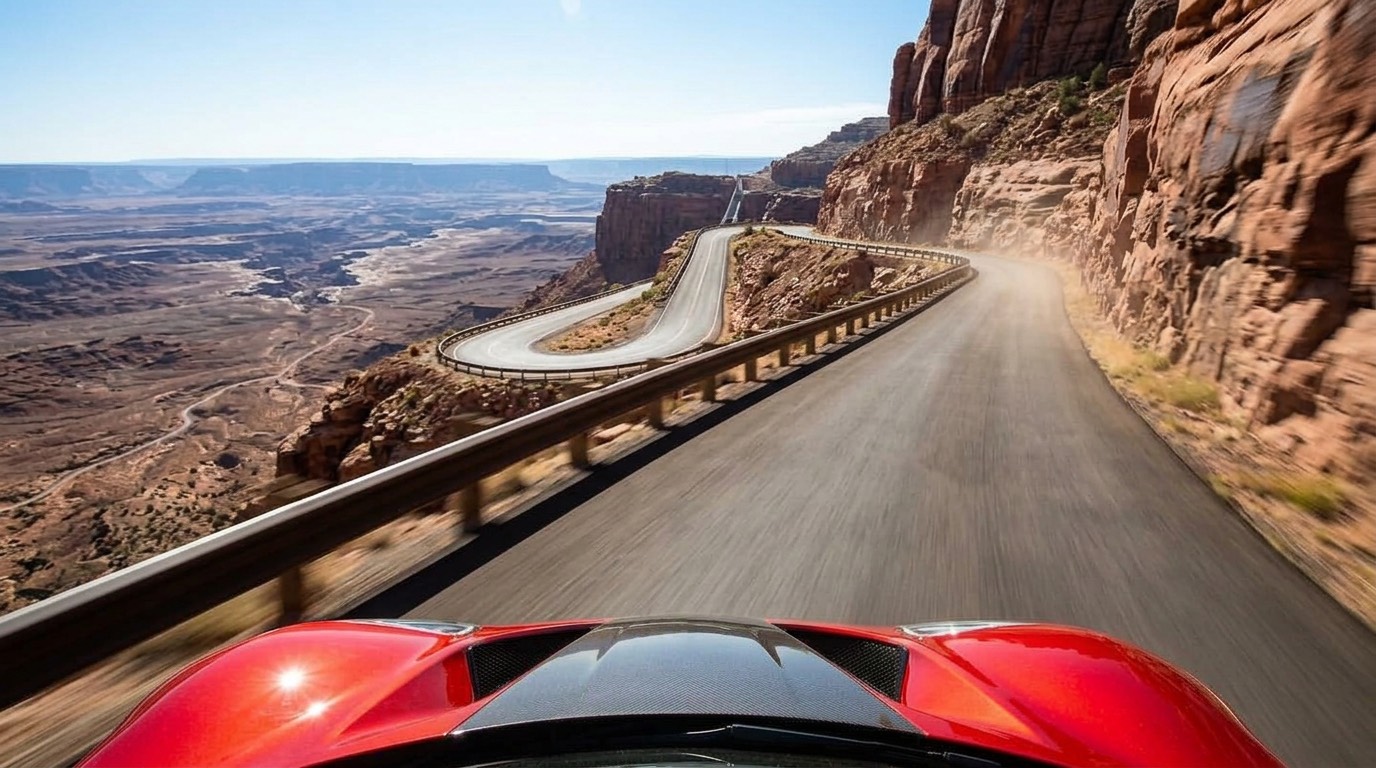 MOUNTED mountain overlook