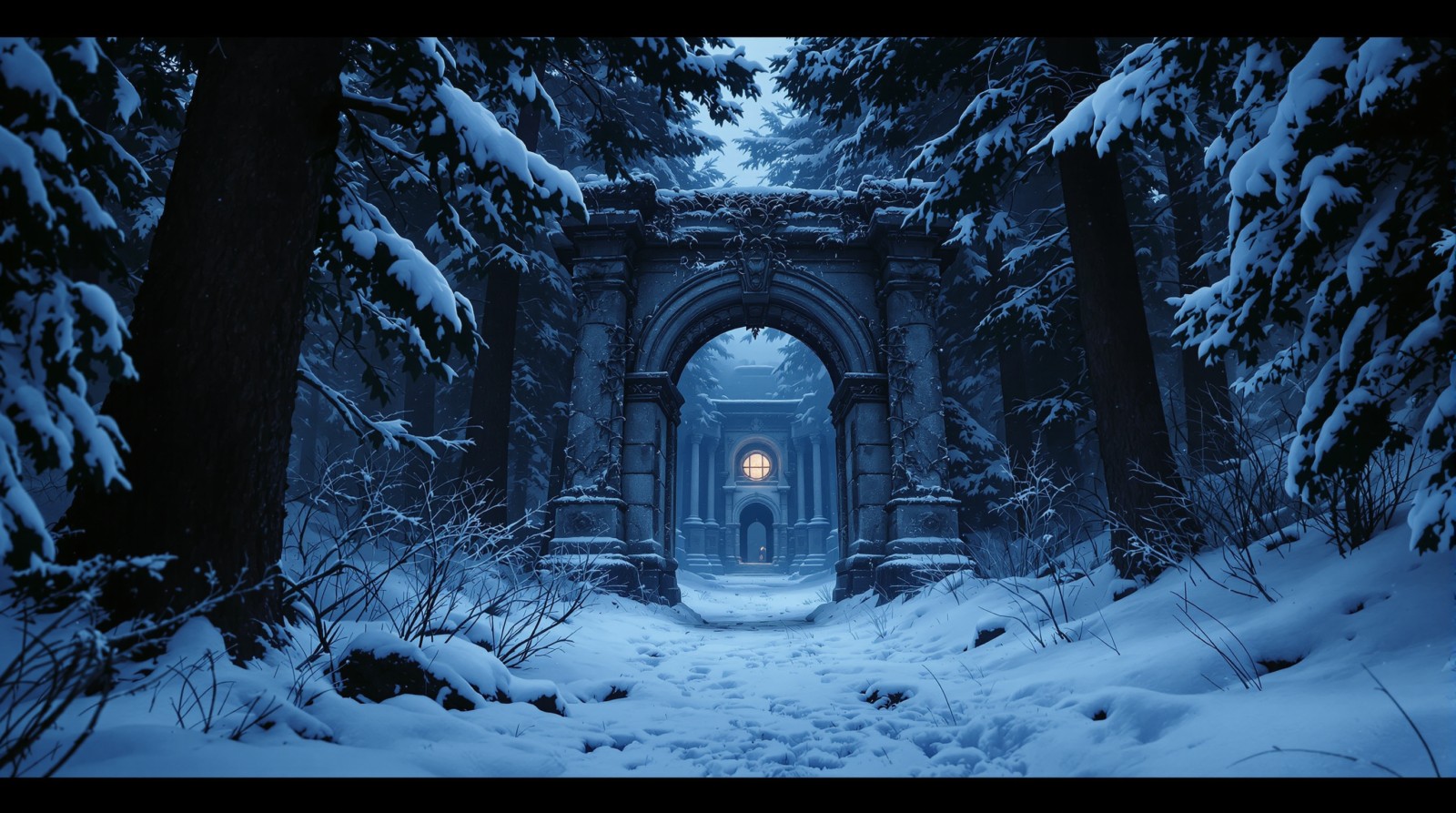 Canonical C stone arch