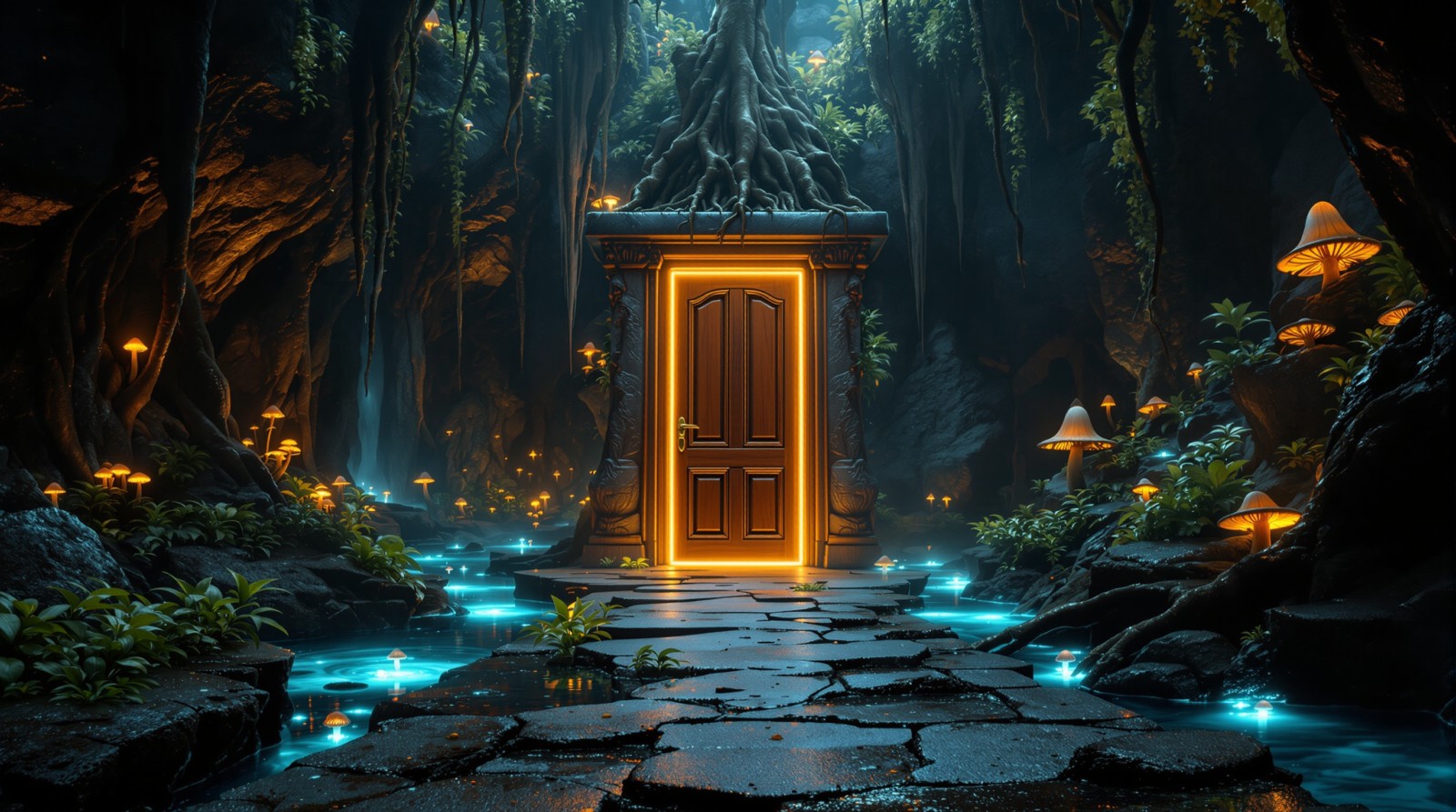 Canonical E cavern door