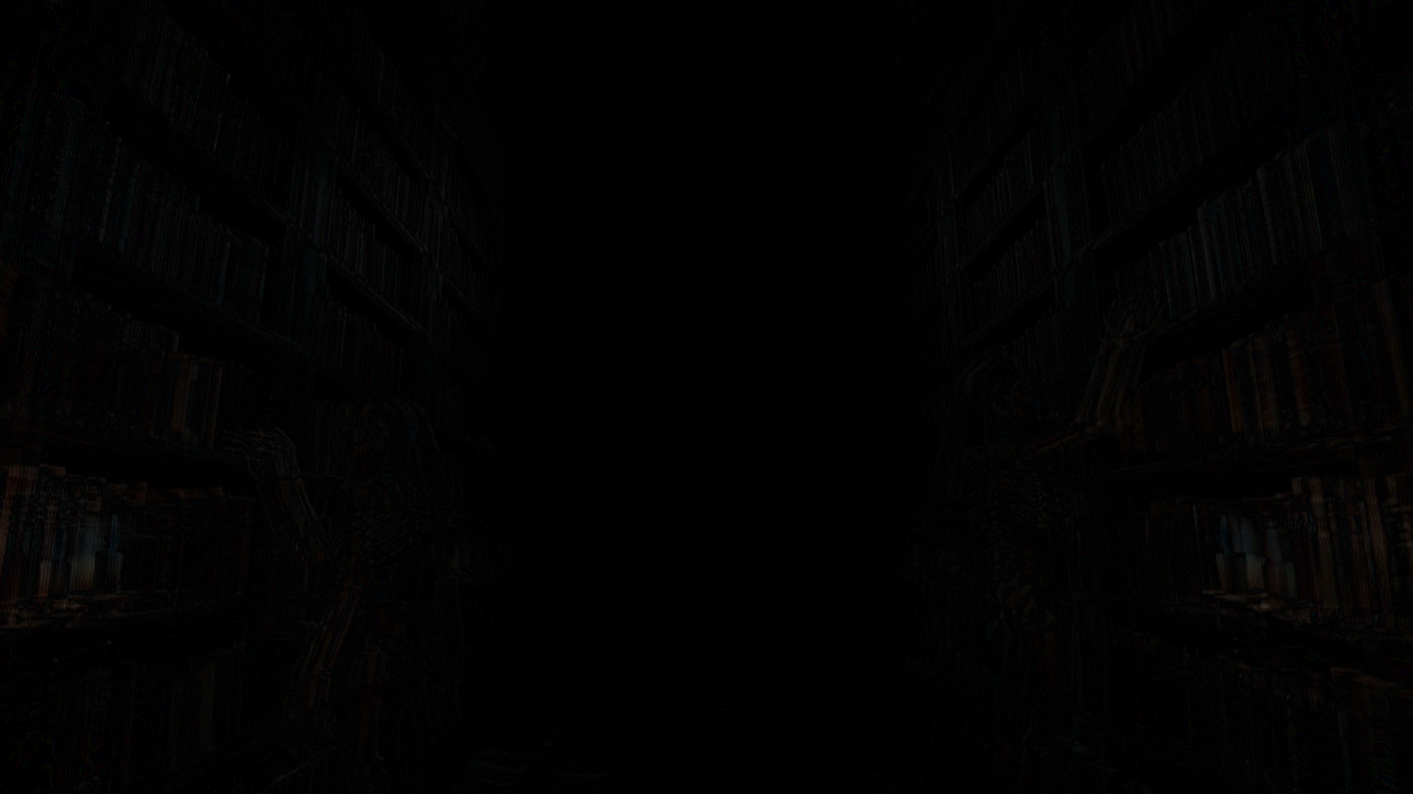 Amplified absolute difference between 01.9 and 01.8 Ghost Library stills. Metrics are supporting evidence only.